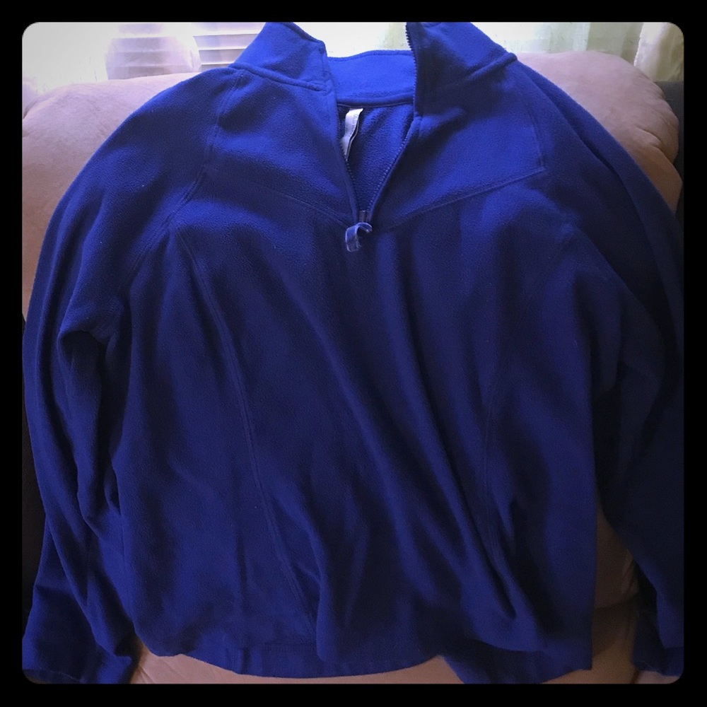 Girls Old Navy 1/4 zip pullover. Sz L